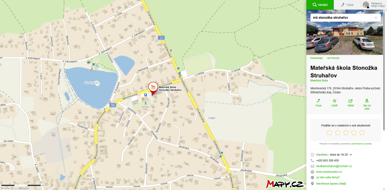 mapa MŠ